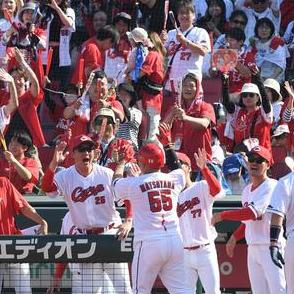 終盤逆転劇で快勝の広島・新井監督「なんと言っても松山さん！素晴らしいホームランでした」一問一答