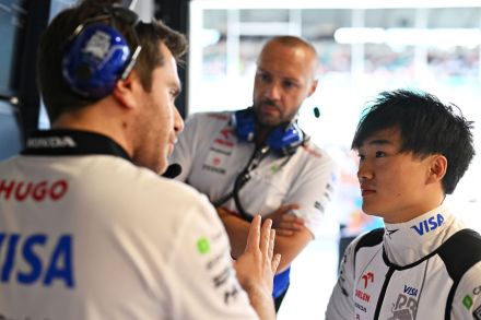 【F1マイアミGP】角田裕毅がスプリントで8位入賞　同僚リカルドも4位でRBはダブルでポイント獲得　決勝は日本時間6日未明