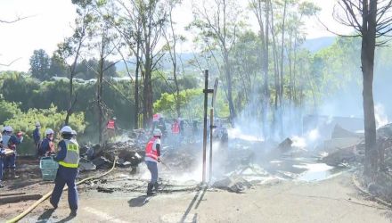 空気乾燥も影響か　林野火災、下草火災相次ぐ　けが人はなし　