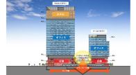 みなとみらい21に新たなランドマーク「横浜シンフォステージ」が竣工、飲食や物販など商業ゾーンは5月9日、ホテルは6月9日に開業