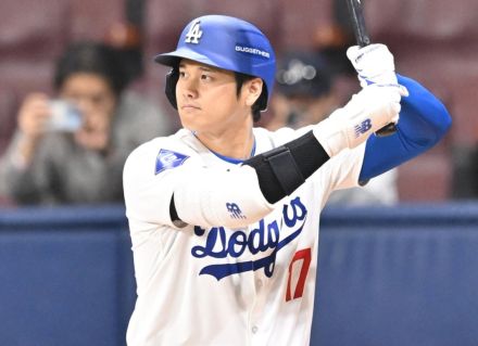 大谷翔平、2戦連発9号先制2ラン　本塁打部門トップに並ぶ　2年連続キングに向けて加速