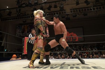 【DDT】樋口和貞が納谷幸男とのDDTヘビー級対決制し、2回戦で石川修司と対戦！「俺の高い壁。必ず5・11横浜でぶち破りたい」