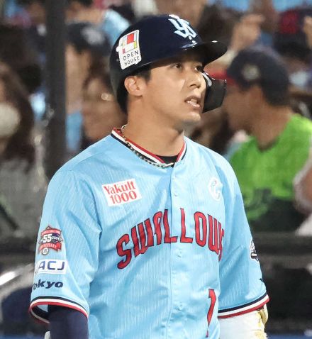 【ヤクルト】山田哲人が今季２度目の抹消、またもやリハビリ生活に　ルーキードラ５伊藤琉偉昇格