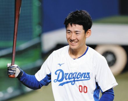 中日・尾田剛樹が「8番・中堅」でプロ初スタメン　中田翔が竜移籍後初の5番　先発は中8日の梅津晃大