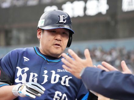 【西武】中村剛也が通算475本塁打、ＮＰＢ歴代11位　０封負け目前「気合を入れろ」に応える