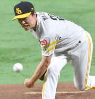 【ソフトバンク】和田毅、球団最年長記録となる勝利投手の権利を持って降板　５回８安打４失点