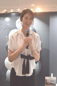 木村沙織さん、美容イベント出演「新製品を間近に見れて体験できるのがいい」会場の熱気にも興奮