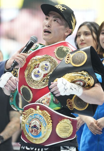 【ボクシング】井上尚弥の偉業に中国ファンも熱狂「アジアの第一兄貴」「教育模範」
