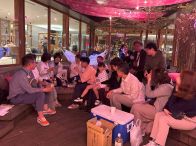 BEB5軽井沢で「夜桜チルナイト」　真夜中まで桜を感じられる空間演出