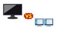 大画面ディスプレイ1台 vs. 複数枚ディスプレイ──作業効率がいいのはどっち？　2009年発表の論文を紹介