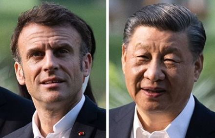 中国主席「欧州は重要なパートナー」、仏大統領・欧州委員長「公正な貿易から」