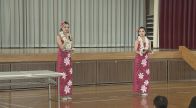 「今を大切に生きて」被災のフラガールが震災伝える　小学校で出前授業　福島