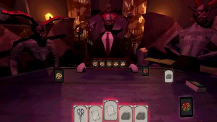 魂を賭けて悪魔とじゃんけんカードバトル『Cards with the Devil』無料リリース、ついでに友人の命も賭ける