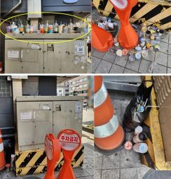 ソウル繁華街のゴミの山…「韓国の印象、悪くなる」行動に出た市民