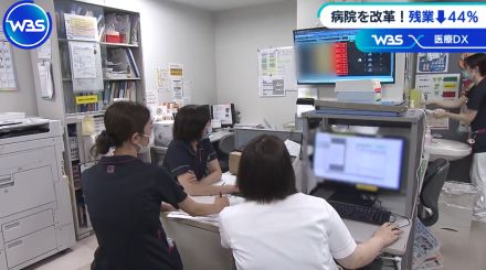 医療DXで病院を改革！システム導入で残業44％削減【WBSクロス】