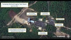 草木が燃えた痕跡が…北朝鮮が液体燃料式ロケットのエンジン燃焼実験を実施か　アメリカのシンクタンクが衛星画像分析