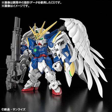 ハイエンドSDガンプラ「MGSD」の第3弾「ウイングガンダムゼロ EW」解禁！常識を凌駕する「新次元の翼」が目玉