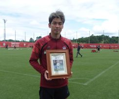 【神戸】大迫勇也が記者投票「フットボーラー・オブ・ザ・イヤー」に選出　５年ぶり２度目の受賞