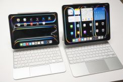 新型「iPad Pro」の実機に触れてきた　有機ELと薄型・軽量化の実力は一目瞭然だった