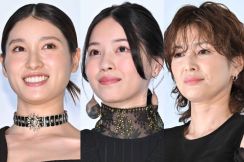 土屋太鳳＆西野七瀬＆吉瀬美智子、“あぶ刑事”女子のブラックコーデに「目の保養」「美女三姉妹」と称賛殺到