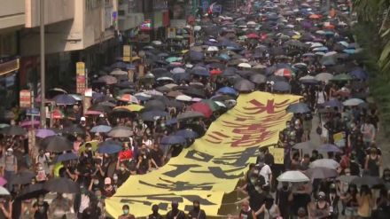 香港裁判所「歌が武器として使用される可能性がある」　反政府デモで歌われた曲の演奏禁止認める