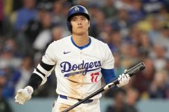 大谷翔平、第１打席は見逃し三振　四球を確信もストライク判定　球場ブーイング