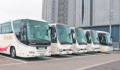 観光バス需要８割回復　富山県内コロナ５類移行１年