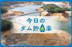 きょうのダム貯水率　沖縄（9日午前0時）