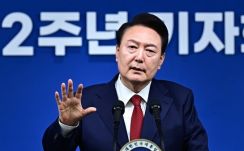韓国与党「率直な立場」、最大野党「自画自賛」…尹大統領の会見に分かれた反応