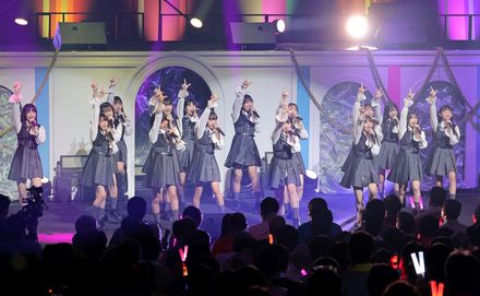 ＨＫＴ４８が７期生お披露目、最年少は１２歳　豊永阿紀「新たなファミリーを築きたい」