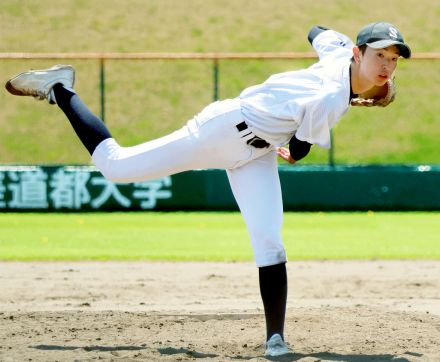 【高校野球】札幌新川・２年生エース杉原遥陽の慶応流「内角攻め」がさく裂…昨夏日本一貢献の小宅雅己直伝