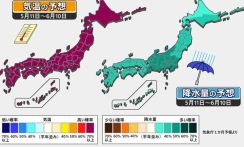 【1か月予報】6月上旬にかけて高温継続