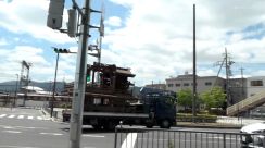 奈良県香芝市　「下田地車」修復に向けて安全祈願祭