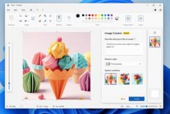 Windows 11「ペイント」内蔵の画像生成AIは「Cocreator」から「Image Creator」へ