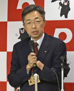 コチョウラン「回収めど」、熊本　木村知事、違法性を否定