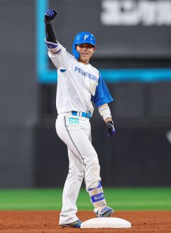 日本ハム逆転勝ち　プロ野球・日本ハム―ロッテ