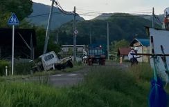 【2台の車が同一方向で進行中に衝突…郡山市で3人死傷】87歳の女性が死亡…他の2人も骨折などの大けが【福島県】