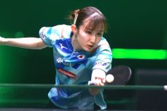 早田ひなは決勝進出ならず。東京五輪女王・陳夢にラリーで互角の展開も、最後は気迫負け【卓球・サウジスマッシュ】