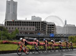 世界トライアスロン横浜大会、11日開幕　イベントや花火で盛り上げ