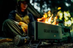 トヨトミの「GEAR MISSIONシリーズ」から琺瑯を採用したコンパクト設計の二次燃焼焚火台が誕生