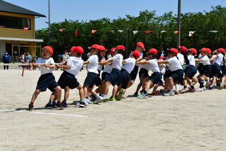 嶺南小を皮切りに31小中学校で春の運動会　安房4市町（千葉県）