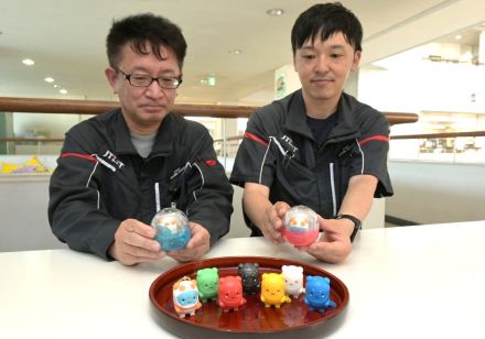 湖西「うなぽん」カプセルトイ制作中！　地元企業と障害者施設協力、24年夏販売目標