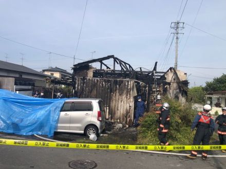 登米市で住宅1棟全焼 焼け跡から1人の遺体みつかる ほか男女2人ケガ　宮城