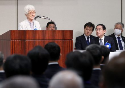 拉致被害者救出へ国民大集会「要求下げず交渉を」　岸田首相は「働きかけ強める」と応じる