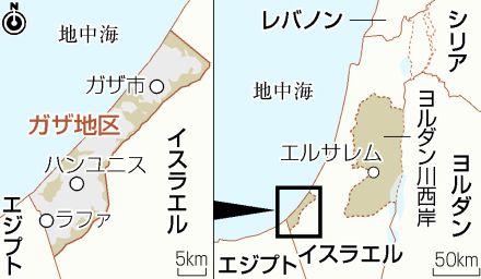 【図解】昼夜問わぬ爆発音、薬剤も不足＝ガザで治療の赤十字邦人医師―パレスチナ