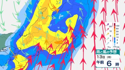 【警報級大雨の可能性】東京では雷を伴った激しい雨、落雷や竜巻などの激しい突風も…