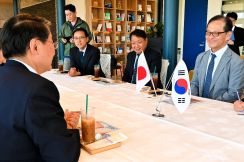 「鳥取と関係深めたい」　韓国航空大研修で来県　総長が知事と面談