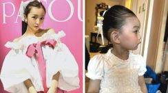 板野友美さん　娘の横顔ショット公開　「うちの息子も緊張すると下唇なくなります」　ネットで共感の声