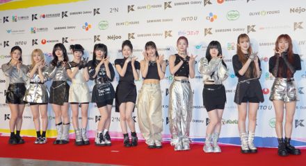 【KCON JAPAN】ME:I、初『KCON』に感激「夢みたい」　美スタイル際立つ衣装でレカペ登場