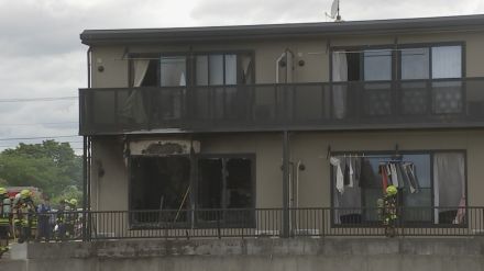 神奈川・小田原市でアパート火災　女性１人の遺体発見　連絡取れない40代住人女性の可能性もあるとみて警察が確認急ぐ